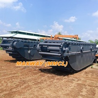 Excavatrice amphibie MAXWAY MMCL avec châssis flottant (Swamp Buggy), Modèle : MAX200PU-S