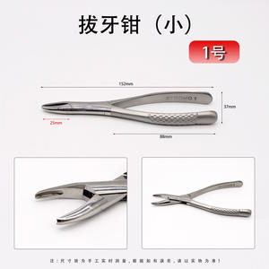 Fórceps Dentales para Adultos y Niños para Extracción de Raíces, Fórceps para Dientes Deciduos, Instrumento Manual de Acero Inoxidable - Product Image 5