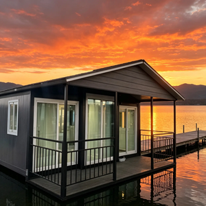 Casa Prefabricada de Diseño Moderno, Personalizable, Modular de Acero, Vivienda de Lujo para Alojamiento en Resorts - Product Image 1