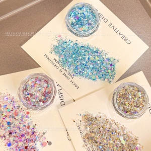 Paillettes pour ongles, paillettes fluide en chanvre, ultra-fines et scintillantes, matériau laser ultra-fin, mélange de papillons avec accessoires pour nail art - Product Image 4