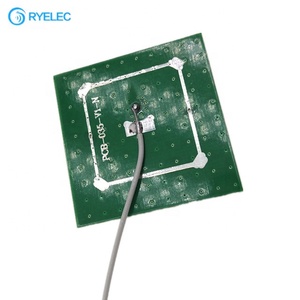 Internal 1616-1626 MHZ 3dbi Passive ceramic <b>patch</b> square antenna with 1.13mm <b>cable</b> ufl connector - Product Image 1