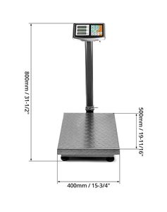 Báscula Electrónica Plegable de 150 kg-300 kg en Oferta, Báscula Industrial con Batería para Medir Peso - Product Image 1