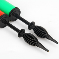 Pompe à ballons manuelle en gros, gonfleur portable en PVC, accessoires de pompe à air manuelle pour fêtes, mariages et événements