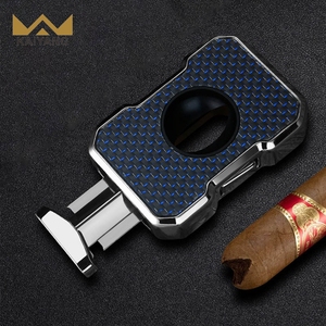 <span class=keywords><strong>Ciseaux</strong></span> coupe-cigares portables en forme <span class=keywords><strong>de</strong></span> V, accessoire à cigares tranchant à ressort - Product Image 1