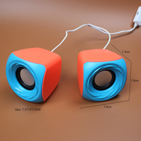 Pasokan Pabrik Mini USB 2.0 Komputer Speaker Berkabel PC Speaker Ponsel Pintar