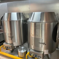 Four à rôtir à gaz commercial de grande capacité Équipement de barbecue pour restaurants et magasins de rôtissage de viande