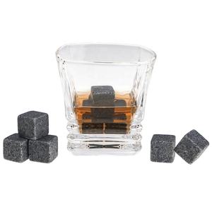 Pierres à whisky en granit, accessoires de bar, ensemble de pierres à whisky avec verres, coffret cadeau - Product Image 4