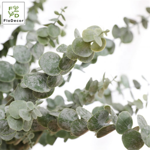 Хит продаж, искусственный эвкалипт, деньги, листья, ветки, Пластиковые стебли для свадебного украшения дома, реквизит для фотосъемки - Product Image 4