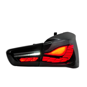 Nueva Luz Trasera OLED de Estilo Moderno para <span class=keywords><strong>BMW</strong></span> <span class=keywords><strong>Serie</strong></span> <span class=keywords><strong>1</strong></span> F20 F21, Estilo GTS, Conjunto de Luces Traseras, Diseño en Color Rojo Ahumado - Product Image 2
