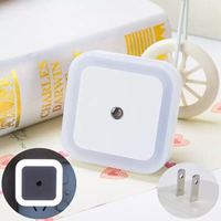 AB 15W Plafonnier LED Moderne en Plastique Blanc 110V/220V avec Capteur PIR/Microwave, Contrôle Intelligent et Dimmable, Écologique
