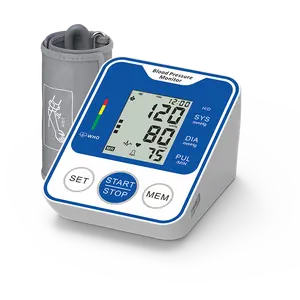 Máquina de medição automática, melhor preço de fábrica, auto-teste, máquina eletrônica controladora de pressão arterial, braço doméstico - Product Image 1