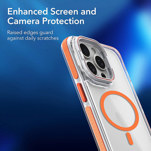 Custodia Magnetica Trasparente per <span class=keywords><strong>iPhone</strong></span> <span class=keywords><strong>14</strong></span> <span class=keywords><strong>con</strong></span> Protezione Lente <span class=keywords><strong>Fotocamera</strong></span> Integrata e Cavalletto, Antiurto - Product Image 3