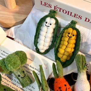 Pendentif porte-clés en feutre de <span class=keywords><strong>laine</strong></span> de haute qualité, collection de fruits, accessoires de sac Miu, petits cadeaux pour femmes - Product Image 5