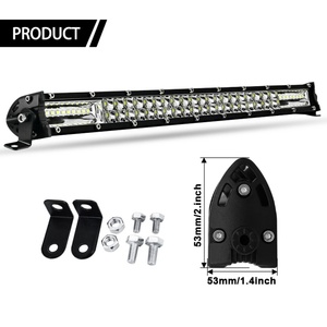 Fabricant professionnel de barres lumineuses LED blanches et jaunes avec flash, barres lumineuses LED fines à double rangée blanches et jaunes pour camion - Product Image 6
