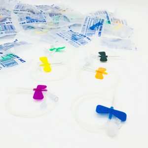 ประเทศจีนราคาที่ดีที่สุดหลอดเลือดดำหนังศีรษะตั้งกับ Luer อะแดปเตอร์ - Product Image 6