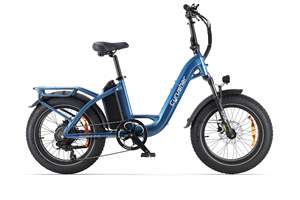Bicicleta Eléctrica con Cuadro de Aleación de Aluminio, Batería de Litio de 48V, Sistema de Frenos de Disco, Actualizada, Tipo Rumble <span class=keywords><strong>Cyrusher</strong></span>, con Neumáticos Gruesos - Product Image 6