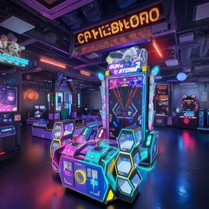 Most Cost-Effective Indoor Large-Scale Two-Player Shooting Simulator Coin-Operated Arcade Game <b>Machine</b> for Children's <b>Amusement</b> - Product Image 2