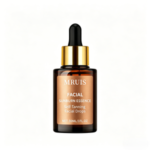 Sunless <strong>Tanning</strong> <strong>Face</strong> Serum Self Tanner Essence Natural Glow Smooth Application High-end Formula Quick Drying Professional MRUIS - Product Image 2