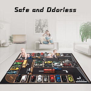 Tapete <span class=keywords><strong>de</strong></span> <span class=keywords><strong>Juego</strong></span> <span class=keywords><strong>de</strong></span> Tráfico Vial Personalizado <span class=keywords><strong>de</strong></span> Fábrica 88RC 812, Tapete <span class=keywords><strong>de</strong></span> <span class=keywords><strong>Juego</strong></span> <span class=keywords><strong>de</strong></span> Estacionamiento <span class=keywords><strong>de</strong></span> Automóviles <span class=keywords><strong>de</strong></span> Tráfico Urbano a Escala 1/32, Tapete <span class=keywords><strong>de</strong></span> Gateo Suave Antideslizante para Bebés - Product Image 3