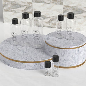 5ML-120ML for Small PET Round Tall Cosmetic <b>Bottles</b> with Screw Cap Silk Screen Printed Wholesale - Product Image 3