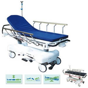 Cama de Reanimación Hidráulica Joyful Abundance SLV-B4308 con Barandilla y Plataforma para Radiografías para Uso Hospitalario - Product Image 3
