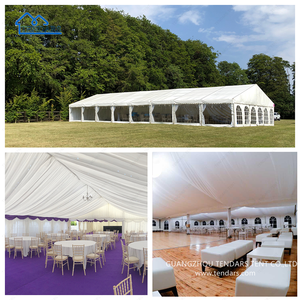 خيمة سرادق تجارية كبيرة ثقيلة للمناسبة 20x20 20x30 20x40 40x60 إطار من الألومنيوم لحفلات الزفاف الخارجية - Product Image 2