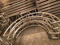 Truss de aluminio de Servicio Ligero muestra Stage Truss Wedding Bolt Concert Lighting Truss