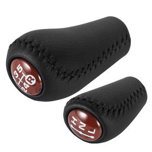 Pommeau de levier de vitesse en cuir pour Toyota Prado, conception ergonomique FCXN-H25 - Product Image 2