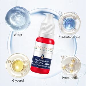 Original alemán Aimoosi Micropigment maquillaje permanente tatuaje tintas ceja delineador de ojos pigmento de labios - Product Image 2