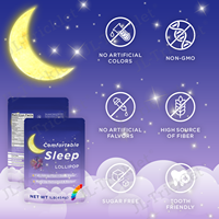 Julong OEM Marque Propre Sucette à la Mélatonine Personnalisée pour le Sommeil Saveur de Raisin Biologique Complément Alimentaire pour la Santé Sucette pour le Sommeil
