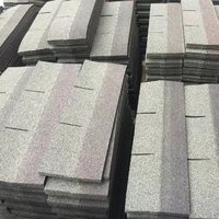Tejas de Asfalto Antiguas con Diseño de Escamas de Pescado, Resistentes a Altas y Bajas Temperaturas, Antienvejecimiento, Resistentes a la Corrosión, Larga Vida Útil, para Techos de Viviendas