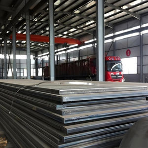 Hojas de placa de armadura de placa plana laminada en caliente Astm A572 Acero al carbono Ms Hoja de acero para caldera recubierta de acero - Product Image 1