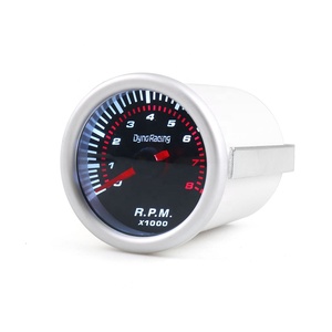 Universeller 2'' 52mm Auto-Drehzahlmesser mit Rauchglas, weißer LED, 0-8000 U/min Anzeige, Messgerät und Zeiger - Product Image 2