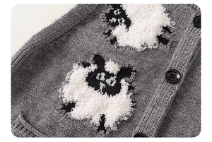 Chine V-Times automne nouveau décontracté garçons tricoté <span class=keywords><strong>gilet</strong></span> filles à la mode <span class=keywords><strong>gilet</strong></span> pour printemps automne à la mode enfants pull vêtements - Product Image 4