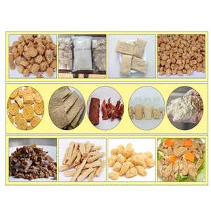 Máquina para fabricar trozos de soja, equipo de línea, fabricante de extrusora de maquinaria de trozos de soja texturizada - Product Image 2