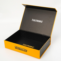 Boîte cadeau magnétique en papier recyclable avec logo personnalisé Boîte en carton rigide magnétique pliable de luxe avec couvercle magnétique