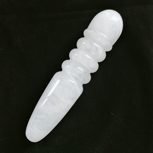 HY New Top Venda Natural Polido Limpar Quartz Crystal Wands Massagem Para Cura E Brinquedo Do Sexo Das Mulheres - Product Image 3