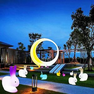 Illuminazione del Decking del giardino solare 3D luci della luna percorso di <span class=keywords><strong>accesso</strong></span> paesaggio impermeabile lampada ad atmosfera esterna a Led - Product Image 1