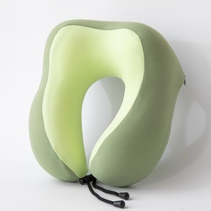 หมอนเมมโมรี่รูปตัวยูพร้อมผ้าสแปนเด็กซ์และผ้าไนล่อนสะท้อนกลับช้าหมอนรองไหล่และคอสองข้าง360องศา - Product Image 3