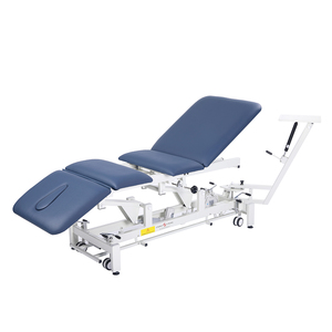 <span class=keywords><strong>Cama</strong></span> de Tracción Espinal <span class=keywords><strong>Eléctrica</strong></span> Ajustable con Marco Metálico para Quiropráctica, Masaje, Descompresión de Discos y Fisioterapia - Product Image 2