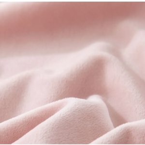 Baby Powder French Terry Cotton Fabric 65% Cotton 35% Polyester Blende Fabric for Winter Clothing Brushed 3 Fleece Knitted Terry - Product Image 1