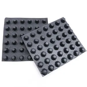 Drain Plastic Green Roof Panel Dimple Drainage Cell Matting Board Waterproof