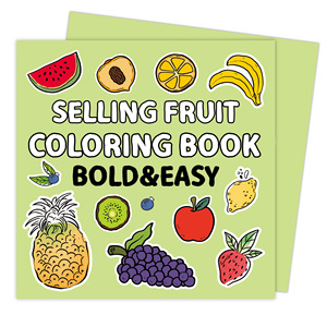 Alta qualità 40 pagine disegno frutta libro <span class=keywords><strong>da</strong></span> <span class=keywords><strong>colorare</strong></span> Design personalizzato per bambini <span class=keywords><strong>e</strong></span> <span class=keywords><strong>adulti</strong></span> stampato su cartone <span class=keywords><strong>e</strong></span> carta d'arte prezzo - Product Image 3