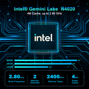 NUEVO Mini PC <span class=keywords><strong>Intel</strong></span> GEMINI LAKE N4020 en Oferta, RAM DDR4, Win11, 16GB de Memoria de Video, Almacenamiento SSD, 1 Año de Garantía, Computadora de Escritorio para Juegos - Product Image 4