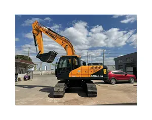 Nueva llegada Usado Hyundai 220-9 Excavadoras de arrastre usadas Fabricadas en Corea Excavadora original Hyundai 220-9 - Product Image 1