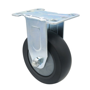 Hochela tische leichte graue thermoplast ische Gummi-TPR-Lenkräder für Möbel 3 4 5 Zoll - Product Image 4