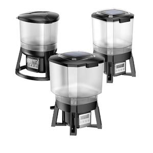 Moderno Alimentador Automático Solar Ecológico para Estanques CFF-106 6L, Caja Temporizadora de Plástico para Peceras y Estanques de Tetra, 1 Año de Garantía - Product Image 1