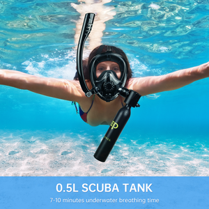 CE & DOT tangki udara selam 0,5l, termasuk masker Snorkeling & Snorkel untuk 5-10 menit - Product Image 5