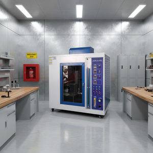 Máquina de Prueba de Resistencia al Fuego Horizontal y Vertical de Espuma ISO 3582 ASTM D4986 para Laboratorio - Product Image 1
