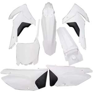 Nouvelle carénage complète de moto tout-terrain BSE150 CRF150 Titan avec pièces Bosso en plastique ABS blanc/noir - Product Image 5